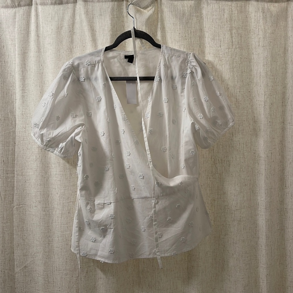 Ann taylor wrap shirt